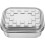 1St Stahl Bento Box Mit Einzelnen (Silber) 6