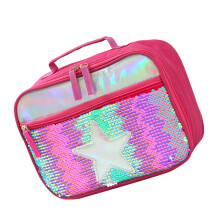 Kids Lunchtasche Pailletten Isolier Aluminiumfolie