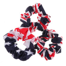 3Stk Elastische Bänder Mit Usa Uk Flagge Für Festival Haar