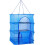 Foldable Fish and Vegetable Drying Net 3-Layer Portable Drying Rack 40x40x65 cm Sturdy Construction 2