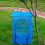 Foldable Fish and Vegetable Drying Net 3-Layer Portable Drying Rack 40x40x65 cm Sturdy Construction 3