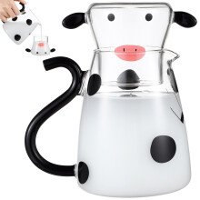 1 Set Kuh Wasserkrug Mit Tasse Für Wasser Tee Saft