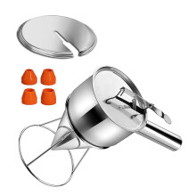Stainless Steel Batter Dispenser 1200ML Capacity, Nonslip Handle, Paste Dispenser, Waffle And Cake Baking Tool