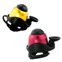 2Stück Bell Fahrradklingel Mit Doppelter Gummibandhalterung