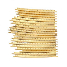 20 Stück 2,0 mm Messing-Bunddraht-Set für Folk-Holzgitarren langlebige Teile
