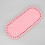 Base De Sac Forme Ovale Rose PU Pour Accessoires Et DIY 4