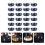 1 Set/50 Backkuchenbox Gebäckverpackungsbox Frischhaltebox 5
