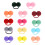 14 Kinder Plüsch Ball Haarband Elastisch Haarschmuck 1