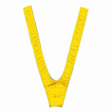 (Yellow) Borat,mankini For Men, Men's Thong Mankini V Sling Straps Costume Underwear