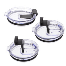 3St Wasserflaschen Verschlusskappen Rutschfeste Deckel Transparent