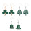 3 Paar Vrouwen Oorbellen St Patrick's Day 1
