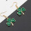 3 Paar Vrouwen Oorbellen St Patrick's Day 8