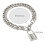 2Pièces De Métal Creux Argent Pour Décoration 9