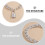 2Pièces De Métal Creux Argent Pour Décoration 11