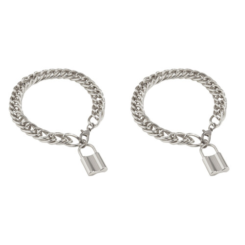 2Pièces De Métal Creux Argent Pour Décoration 2