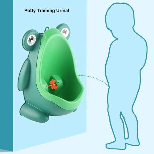 Cute Wall Mounted Potty Training Urinal for Boys Easy Installation 2