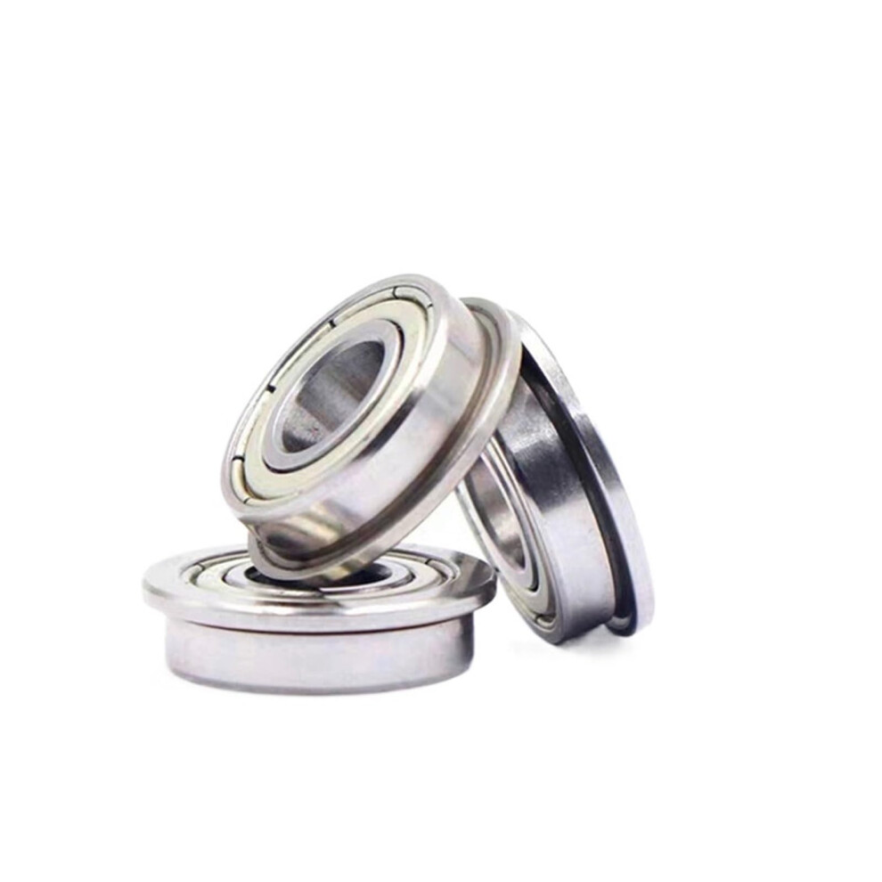 F6802-2Z Flanged Miniature Ball Bearing 15X24x5mm, Side-Rib, Thin-Walled, Motor-Grade, 10 Pcs 9084446306583