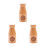 3Pcs Wooden Toothpick Holder Portable Storage Box For Kitchen 10
