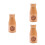 3Pcs Wooden Toothpick Holder Portable Storage Box For Kitchen 6