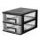 2Pcs Double Layer Plastic Drawer Closet Storage Cabinet Organizer 6