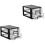 2Pcs Double Layer Plastic Drawer Closet Storage Cabinet Organizer 8