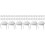 150Pcs White Plastic Pizza Holding Tripod Rack for Restaurant Use 6
