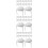 150Pcs White Plastic Pizza Holding Tripod Rack for Restaurant Use 10
