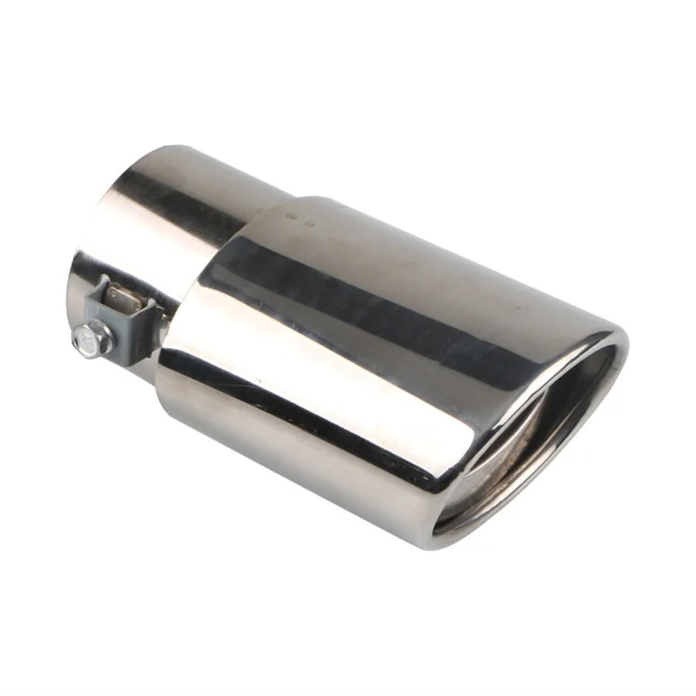 Exhaust Tail Universal Car Exhaust Muffler Tip Round Stainless Steel Chrome Finish For Rear Tailpipe 9084446306880