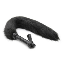BDSM Whip Leather Flogger Paddle Riding Crop Set 72.5 Cm Black Schwarz For Women And Men Role Play Bondage Toys