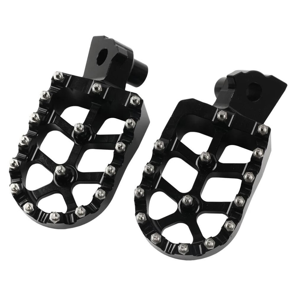 Foot Pegs For Yamaha Tenere 700 - Offroad Wide Foot Rests, Pedal Bracket, Compatible With Xtz700, T700, T7, Rally Black 9016109298164