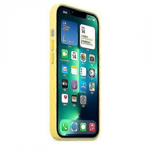 (Lemon Zest)Silicone Phone Case For Iphone 13 Pro 13pro 2