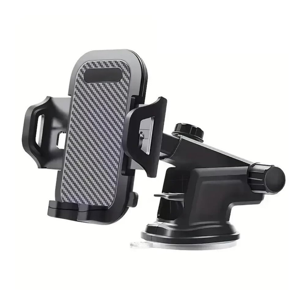 Car Mount Suction Cup Phone Holder Universal Fit For Smartphones Car Mobile Phone Holder Stand Black 9084446307245