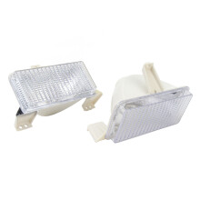 2Pcs Super Bright ABS Corner Parking Lights for Chevy Trucks 1983-91