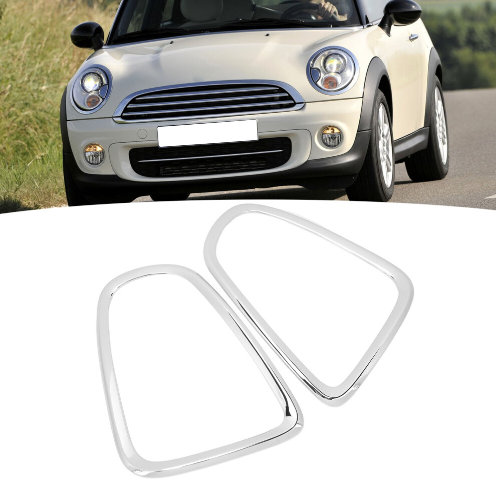 2Pcs Car Tail Trim Ring For R56 R57 R58 R59, Abs Material Light 4341352266710