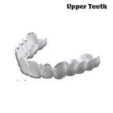 (The Baby Tooth Under)New Snap On Smile Dental False Teeth Cover Smile Veneers Comfort Fit Flex Denture Teeth(75%off)