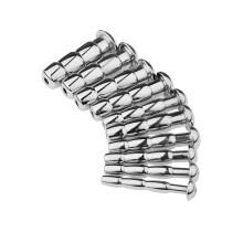 Urethral Dilators Stainless Steel 8mm 8 Sizes Prostate Stimulation Urethral Probes Catheter Silver