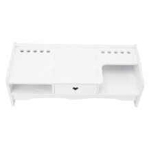 1St Desktop Computer Monitor Halterung Erhöhtes Bürofach Schubladentyp