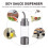 Soy Sauce Dispenser Premium Öldispenser Dauerhafter Küchenöldispenser 6