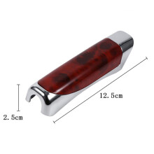 Red Grain Kohlefaser Handbrems Innendekorabdeckung