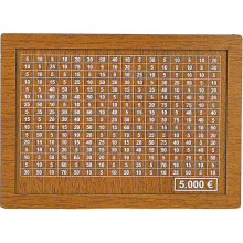 (5000 euros)4 Sizes Savings Box Piggy Banks With Savings Goals And Tickable Numbers