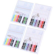 4 Boxen Nähzubehör Set Mehrfachfunktion Nadel Faden Stich