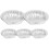 Baking Mould Silver Mini For Baking Tools 5pcs 5