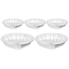 5Stück Antihaft Wiederverwendbar Mini Kuchenformen Aluminiumlegierung