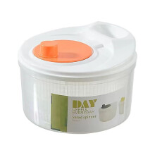 Salad Spinner Multifunctional Vegetable Spinner With Bowl For Washing And Drying Greens And Fruits Orange One Size