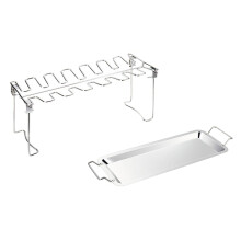 Hähnchen Gestell Mit Fettablaufschale