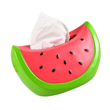 Watermelon Shaped Tissue Dispenser Decorative Large Capacity Paper Towel Holder For Kids Rooms