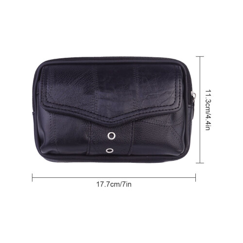 Großes Kapazitäts Ledertasche Mit Handyhülle 1