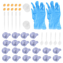 44 Teile Diy Kristallharz Set Mit Messbechern Löffeln Pipetten