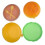 Runde - -Plastik-Lunchbox Und 4