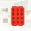 Diy Herzform Eiswürfelform Schokoladenform 12 Hohlräume Rot 3